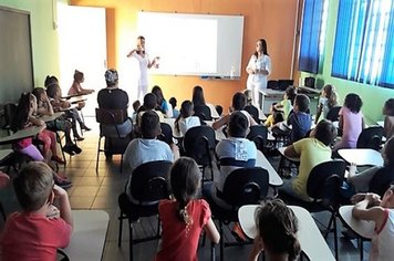 Saúde Bucal realiza palestras nas escolas 