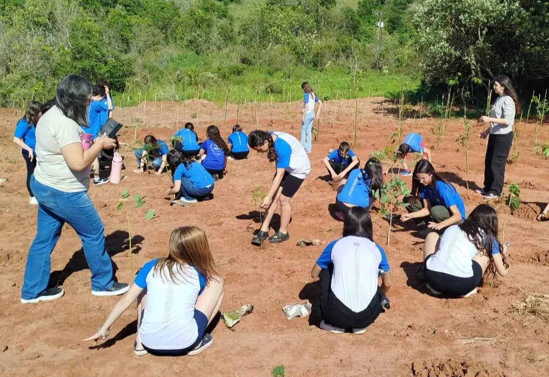  Meio Ambiente realiza o plantio de mil árvore em Cerqueira César 