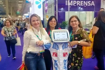 Município esteve presente na Feira de Educação 