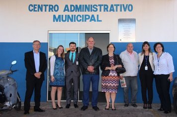 Prefeito recebe visita da vice-presidente do DETRAN