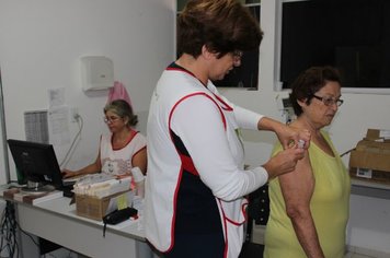 Campanha contra gripe está sendo realizada 