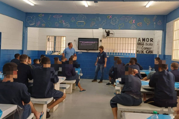 Agentes de Endemias realiza palestra na Fundação CASA de Cerqueira César