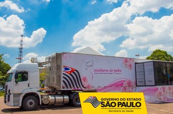 Cerqueira César irá receber a carreta da mamografia 