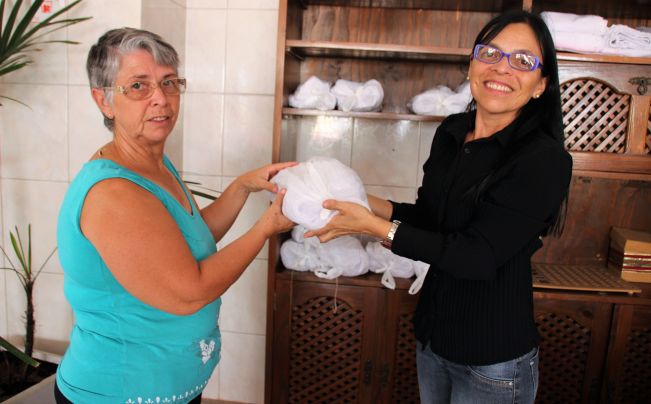 Vera Zaloti dinamiza o trabalho do Fundo Social de Solidariedade