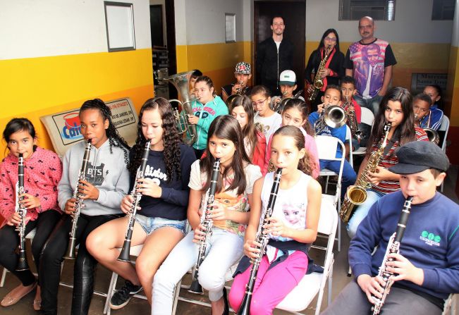 Banda José de Arruda Campos se prepara o Desfile 