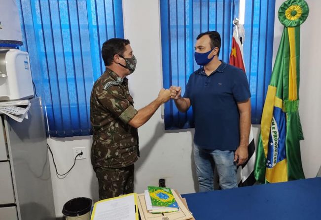 PREFEITO DIEGO CINTO É EMPOSSADO PRESIDENTE DA JUNTA MILITAR