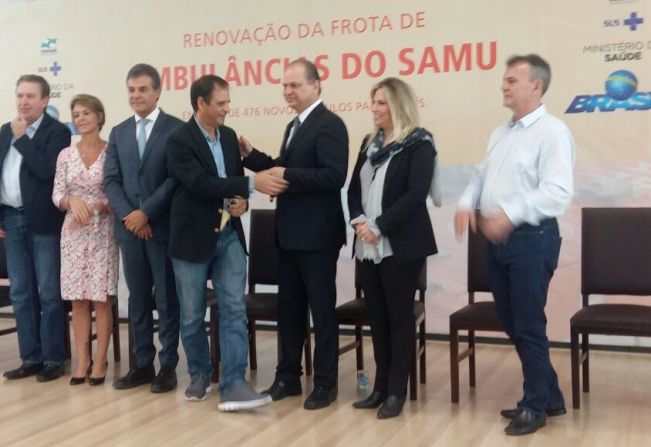 Município recebe viatura do SAMU do Ministério da Saúde 