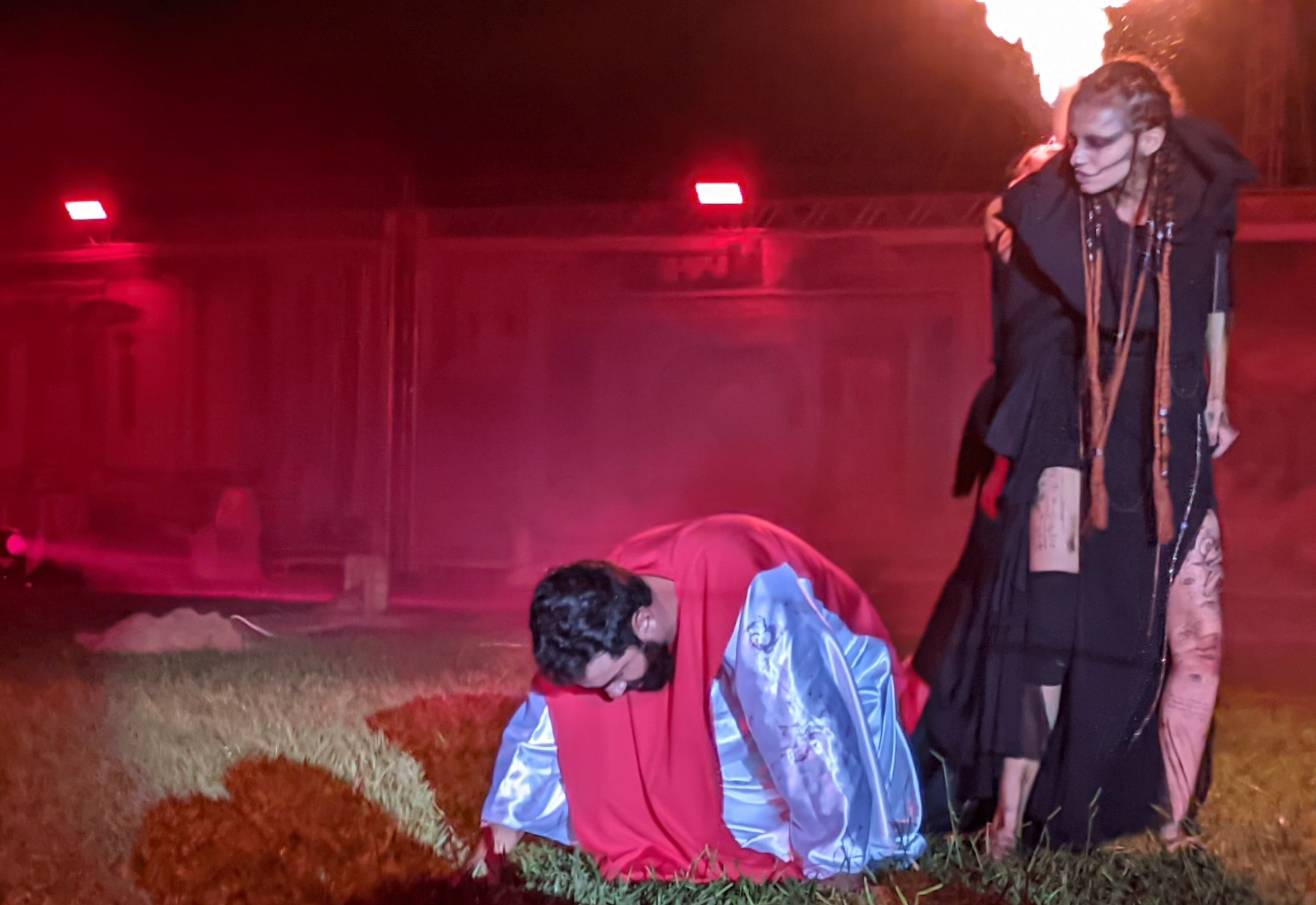 Encenação da Paixão de Cristo emociona púbico em Cerqueira César