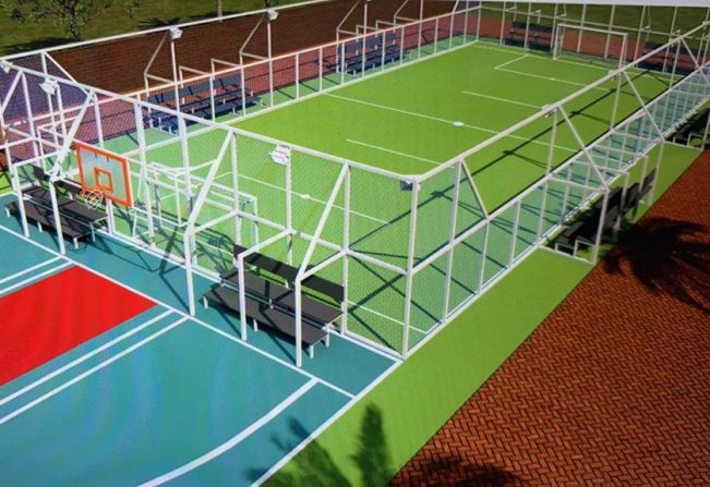 Cerqueira César busca recursos para revitalização do Ginásio do Bela Vista e construção de nova Areninha 